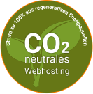CO2-neutrales Webhosting